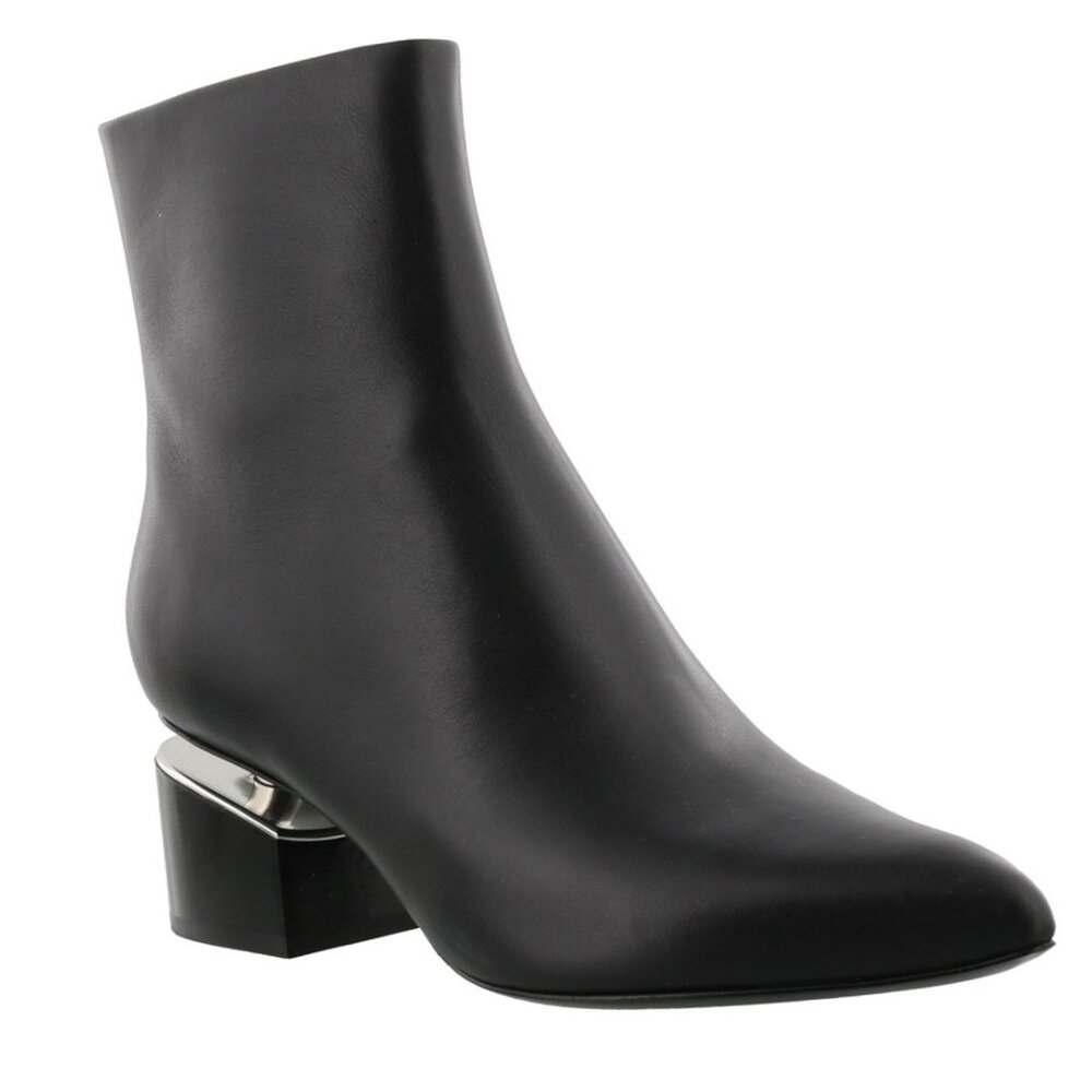 ALEXANDER WANG Jude leather pointy ankle boots